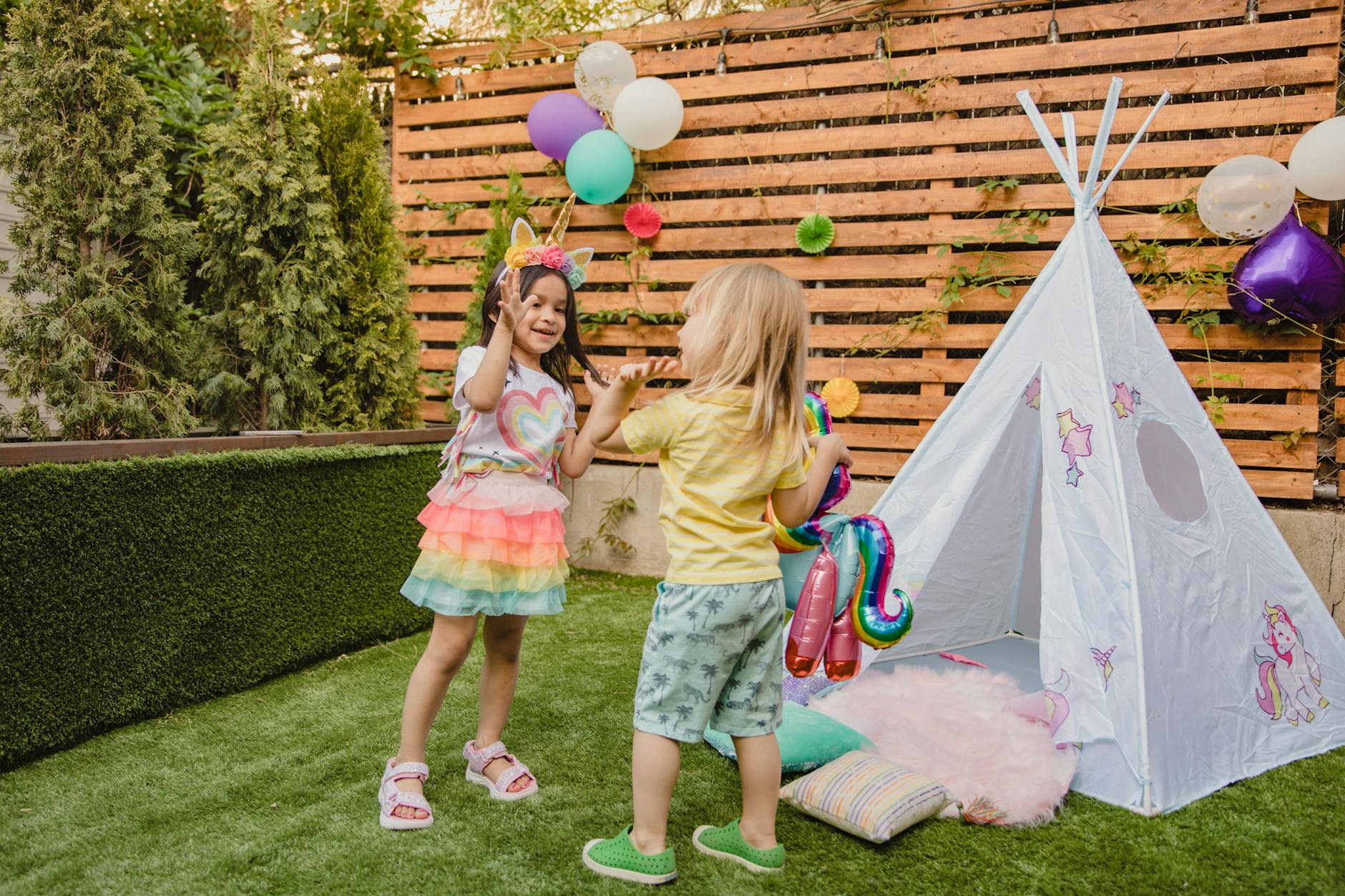 Children and outdoor play gear — What Are the Best Outdoor Birthday Party Games for 6-Year-Olds